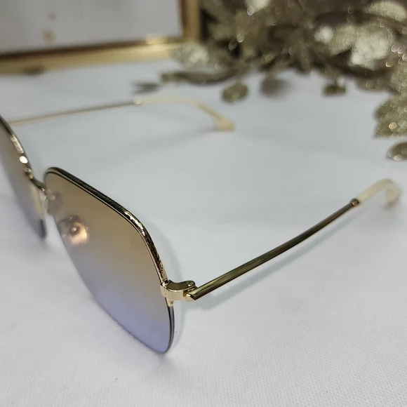 NWOT Victoria Beckham VB214SA Sunglasses With Box, Paperwork And Case